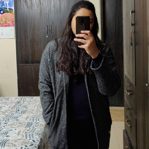 Women's winter woolen coat - Picture 4 of 4